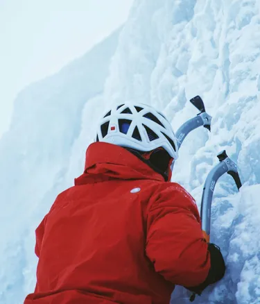 Ice climbing - Greg rakozy unsplash