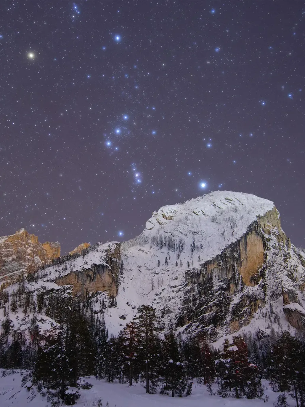 Dolomites at night - Matthias Crepaz Copyright 16