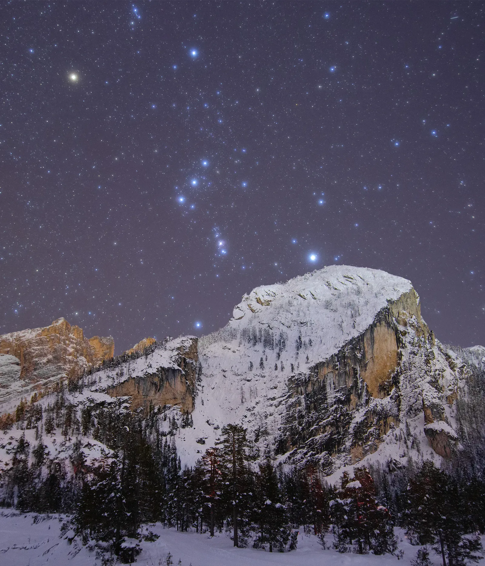 Dolomites at night - Matthias Crepaz Copyright 16
